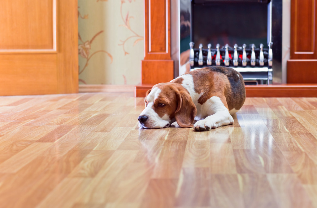 Hardwood floor